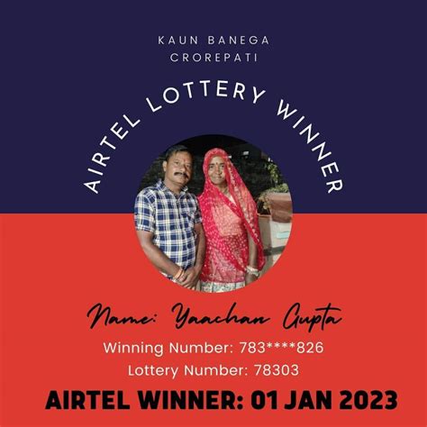 kbc lottery winners airtel|KBC Lottery Winner 2022 25 Lakh List Today Airtel.